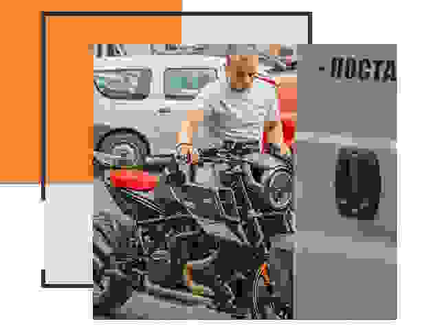 Перевозка мотоцикла по России - Услуги Перевозка-Влк