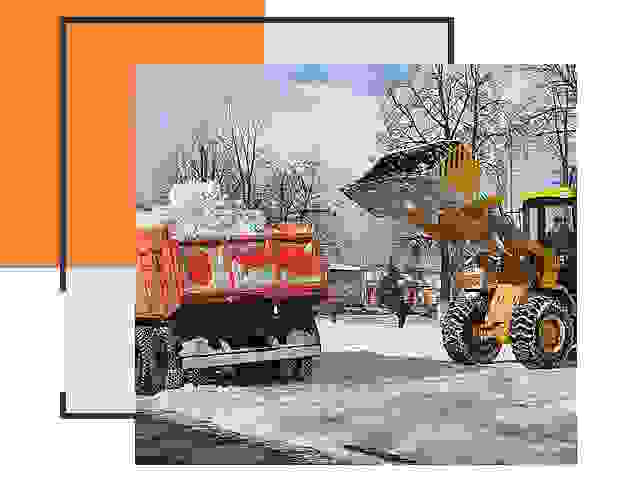 Вывоз снега в Великом Новгороде